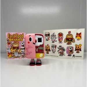 Tokidoki Fast Food Besties Series | BENNY | Blind Box Design Toy Figure